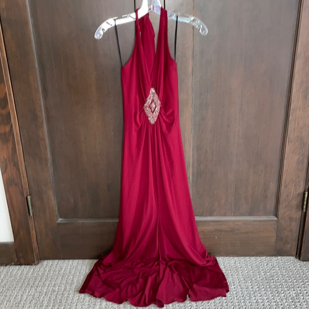 Beautiful Red Halter Dress